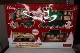 Disney Mickey Mouse Holiday Express Christmas 36 PC Train Set Series 3 A... - £124.81 GBP