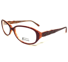 Guess Eyeglasses Frames Marciano GM 153 BRNOR Brown Red Orange Oval 52-14-135 - $64.72