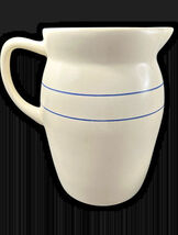 Stoneware Crock Art Pottery Creamer Pitcher Kitchen Tool Decor USA Vintage - $14.84