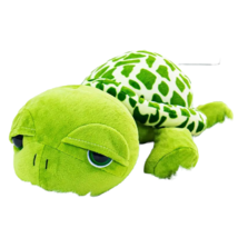 Big Eyes Green Sea Turtle Stuffed Plush Toy - New - £13.47 GBP