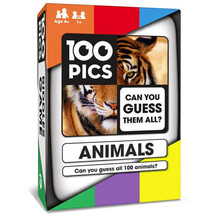 100 PICS Quiz Card Game - Animals - £35.22 GBP