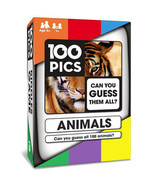 100 PICS Quiz Card Game - Animals - £35.22 GBP