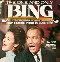 1977 The One And Only Bing Crosby 1st Edition Vintage Bob Thomas Biography C83 - $19.99