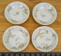 Vintage Set of 4 Theodore Haviland Limoges Porcelain 5&quot; Salad Fruit Bowl hk - $59.39