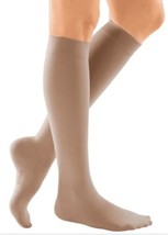 MEDIVEN Comfort Calf Highs Petite Closed Toe 15-20mmHg (Natural) Size: II - $20.00