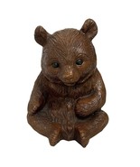 Red Mill Bear Sculpture Figurine Cub Vtg 1989 Brown Pecan Shell Resin 7 ... - $446.05 MXN