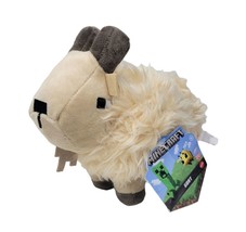 Minecraft Goat 10&quot; Plush Mojang Mattel 2022 Stuffed Animal NEW w/Tag - £11.88 GBP