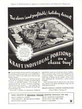 Kraft Phenix Cheese vintage advertising sheet  Chicago 1950 - $14.00