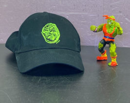 Troma Toxic Crusaders Avenger Toxie 1991 Vintage Figure &amp; Hat Playmates - $30.68