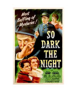 So Dark the Night 1946 Rare Crime Mystery DVD Classic - $17.81