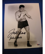 JAKE LAMOTTA &quot;THE RAGING BULL&quot; &quot;THE BRONX BULL&quot; SIGNED AUTO 8X10 PHOTO P... - €86,43 EUR