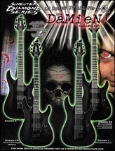 Schecter Damien 6 &amp; 7 string Floyd Rose FR Extended Scale EX guitar ad - £3.43 GBP