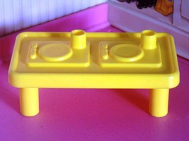 Playskool Dollhouse Double Setting Dinner Tray Piece Playfood  for Loving Family - £3.10 GBP