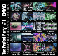 Light Show Special Effects Party DVD Colorful Ambient Computer Graphics Vol #1 - £6.82 GBP