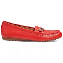 Kate Spade NY Women Slip On Horse Bit Loafers Camellia Size US 6.5B Bright Red - £77.43 GBP