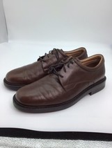 Men&#39;s Florsheim Lace Up Oxfords Dress Shoes Size 10M Brown Leather 11723 - £25.81 GBP