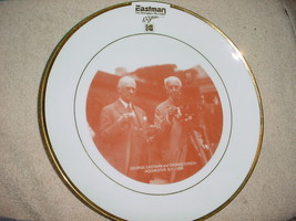 RARE EASTMAN KODAK MOTION PICTURE COMMEMORATIVE GLASS PLATE FREE USA SHI... - $74.79