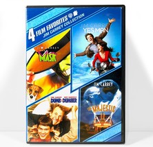 Mask / Dumb &amp; Dumber / The Majestic / Yes Man  (2- Disc DVD Set)   Jim Carrey - £7.45 GBP
