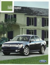 2008 Ford TAURUS sales brochure catalog 08 US SEL Limited - £4.71 GBP