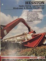1981 Hesston 1010, 1014 Windrowers Brochure - $10.00