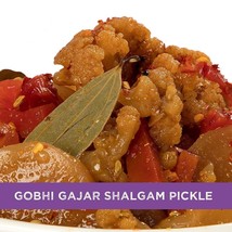 Home Made Gobhi Gajar Shalgam Achar 500 gm Punjabi Sweet &amp; Sour Mixed Pi... - £27.55 GBP