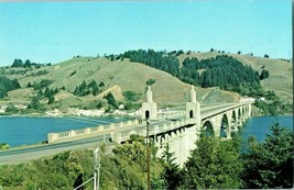 Bridges Postcard Patterson Bridge over the Rogue River Oregon Coast Highway - £5.41 GBP