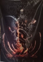ROTTING CHRIST Theogonia 2 FLAG BANNER CLOTH POSTER Black Death Metal - £15.62 GBP