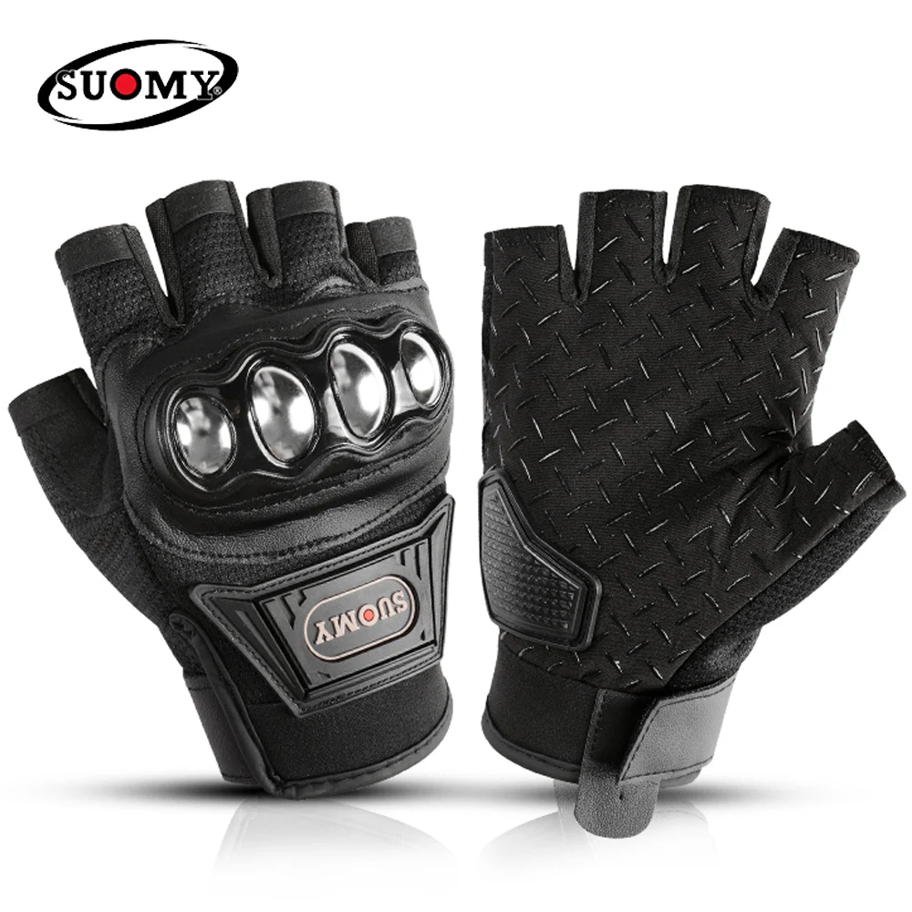 Suomy Motorcycle Gloves Men&#39;s Summer Motocross Protective Gloves  Touch Screen M - £515.39 GBP