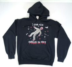 Pink Cig Band Corpse in Grey Album Concert Hoodie Sweatshirt Size M Rare... - $28.45