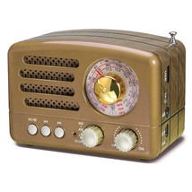 J-160 Retro Transistor Radio Battery Operated Am Fm Sw Radio, Small Rech... - £38.03 GBP