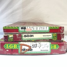 LGB G Scale  3 Sets of Roadway Signs #5031  &amp; # 5032 &amp; #5033 In Original Box - £19.77 GBP
