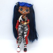 L.O.L. Surprise OMG Downtown BB Doll With Blue Hair &amp; Camouflage Outfit - $9.90