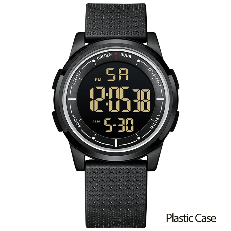 HOUR Fashion Outdoor  Watch Men Multi-functional Alarm Clock  5Bar Waterproof Di - £80.95 GBP
