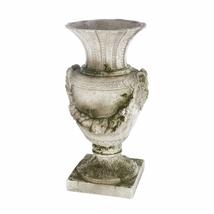 A&amp;B Home Magnesia, 18.5x18.5x35.5 inches Planter, Antique White, Moss - £205.75 GBP