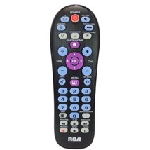 Rca RCR414BHE 4 Device Universal Remote For Tv, SAT/CBL, Stream, DVD/BLU-RAY - £6.78 GBP