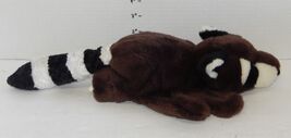 Caltoy Puppets Raccoon Hand Puppet Rare VHTF Brown White - $29.65