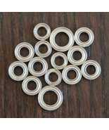 (14pcs) THUNDER TIGER 1:18 ZT2 / ZK2 Metal Sealed Ball Bearing Set - $190.17 MXN