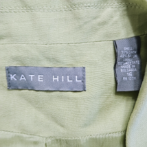 Kate Hill Green Suit Jacket Pants 14/16 image 10
