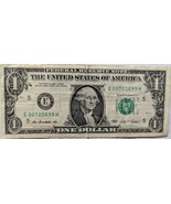 US$1 Fancy Serial Number 2009 James Bond 007  00720699 - €1,68 EUR US$1 Fancy Serial Number 2009 James Bond 007  00720699 - €1,68 EUR