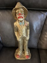 Vintage Crying Clown V Marketing Mexico Statue Sculpture Figurine NICE S... - $84.14