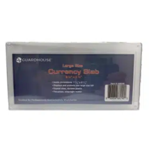 Guardhouse Large Paper Currency Display Case | Snap-lock - $241.73 MXN