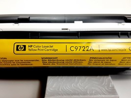 New Genuine HP C9722A Yellow Toner Cartridge LaserJet 4600 4610 4650 No Box - $8.70