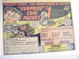 1972 Ad Hobby Coin Co., Sherman Oaks, Cal. - £6.40 GBP