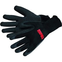 Rapala Fisherman&#39;s Gloves, Large , Black - £7.78 GBP
