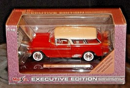 1955 two tone Chevrolet Nomad Maisto Collectibles AA20-7039RP Vintage Co... - $69.95