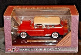 1955 two tone Chevrolet Nomad Maisto Collectibles AA20-7039RP Vintage Co... - £55.60 GBP