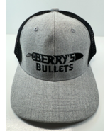 Shot Show Berry&#39;s Bullets Gray Black Mesh Truckers Snapback Hat Cap - $19.79