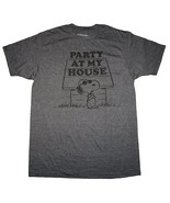 Peanuts New Snoopy Party at My House T-shirt - £10.55 GBP