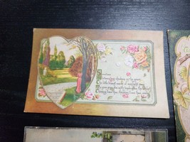 Antique 1907 Postcards TEN HOLIDAY CARDS Thanksgiving Flag EASTER Embossed - £6.71 GBP