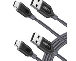 USB Type C Cable, Anker [2-Pack 6ft] Powerline+ USB-C to USB-A, Double-B... - $27.99